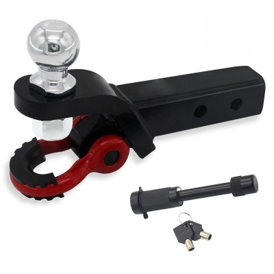 4*4 Off-road Accessories Off-road Shackle Recovery Tool Roll Ball Customize Aluminium Shackle Hitch Receiver