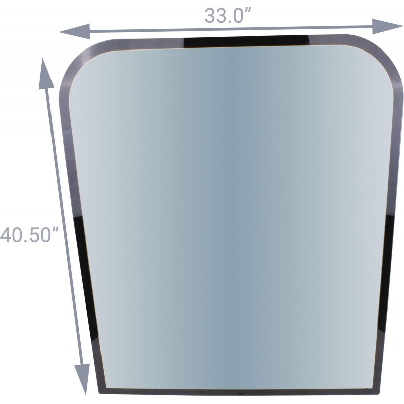 New Upper Front Glass 1566472 Upper Windshield Glass Fits Excavators 156-6472