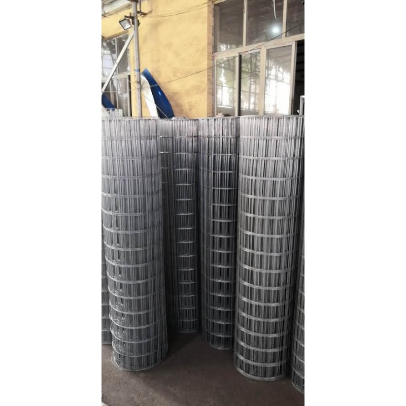 4ft x 100ft Welded Wire Fence – 2x4in Mesh, 14-Gauge Galvanized Steel Roll FF4100