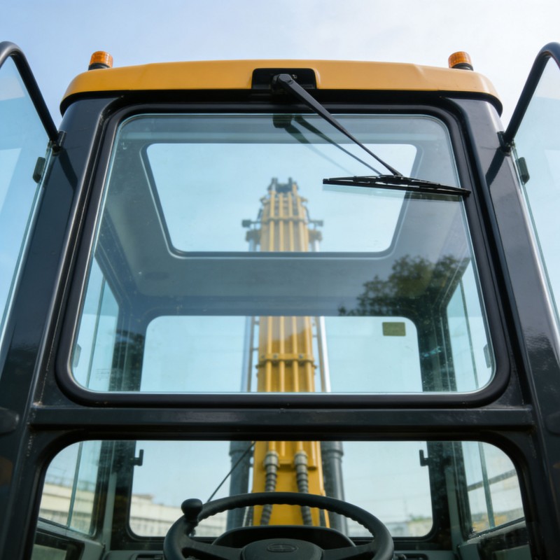 Laminated Tempered Glass for Excavator Front/Side/..