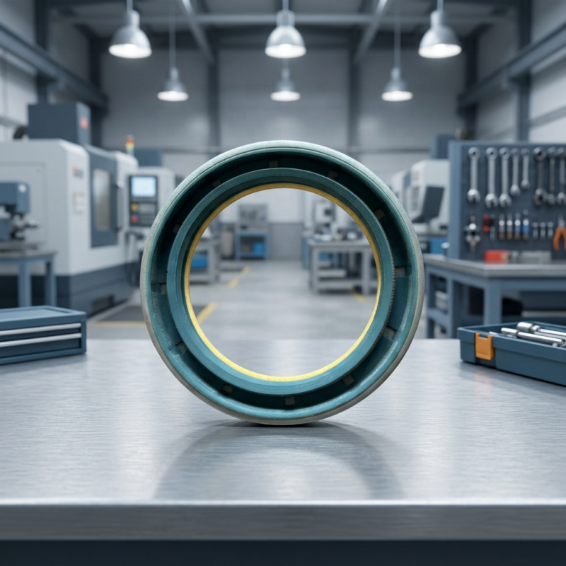 Strengthened Three-in-One Shaft Oil Seal with Three Lips for Excavators Loaders Agricultural Machinery