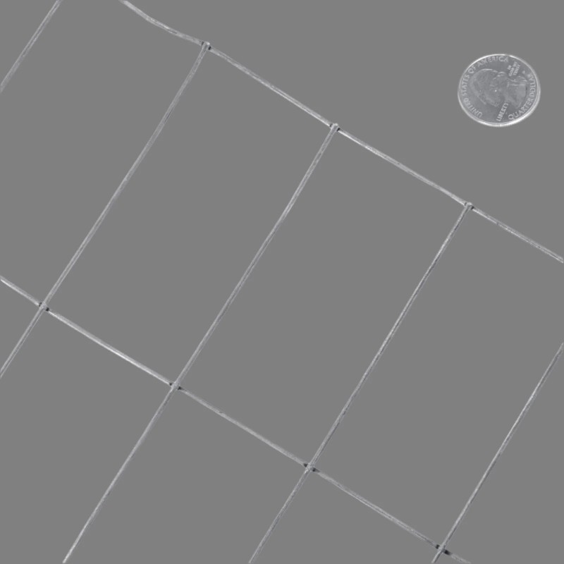 5 FT x 100 FT Welded Wire Animal Fence – 2" x 4" Galvanized Steel Mesh for Property Fencing 