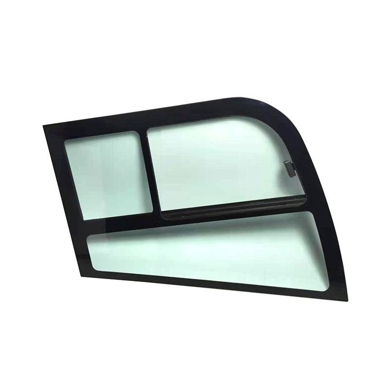 New Quick-Release Frame Glass for Komatsu PC138US-10 Demolition Machine-Laminated/Tempered Glass Customizable Size